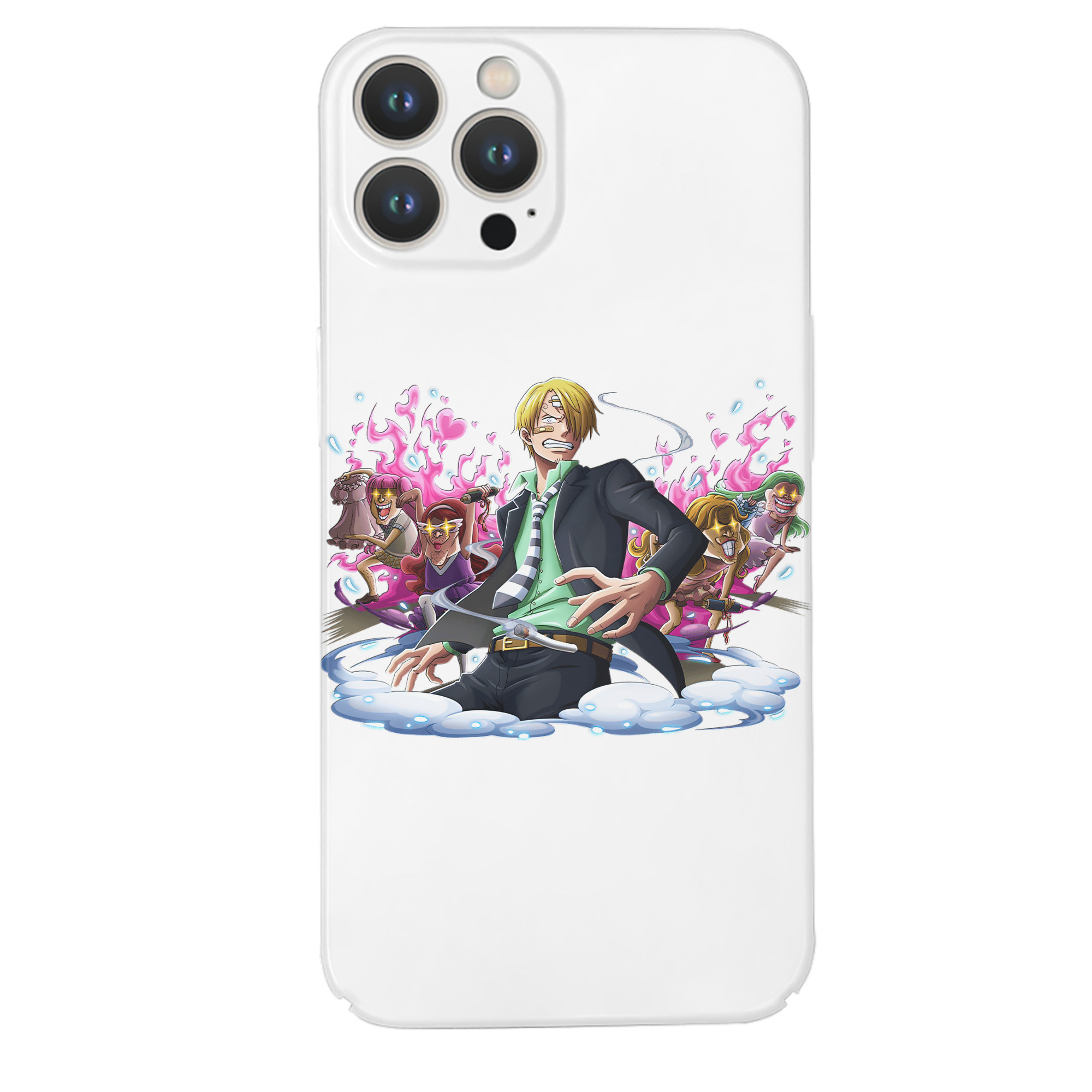 （画像用） ワンピース サンジ ONE PIECE Sanji 【iPhone 14シリーズ対応】ハードケース